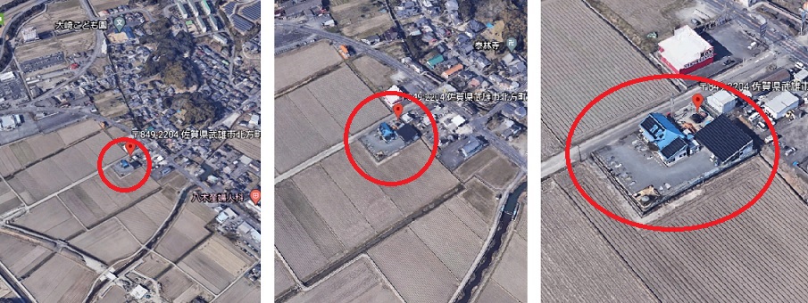 建物の撮り方(外に向けて)